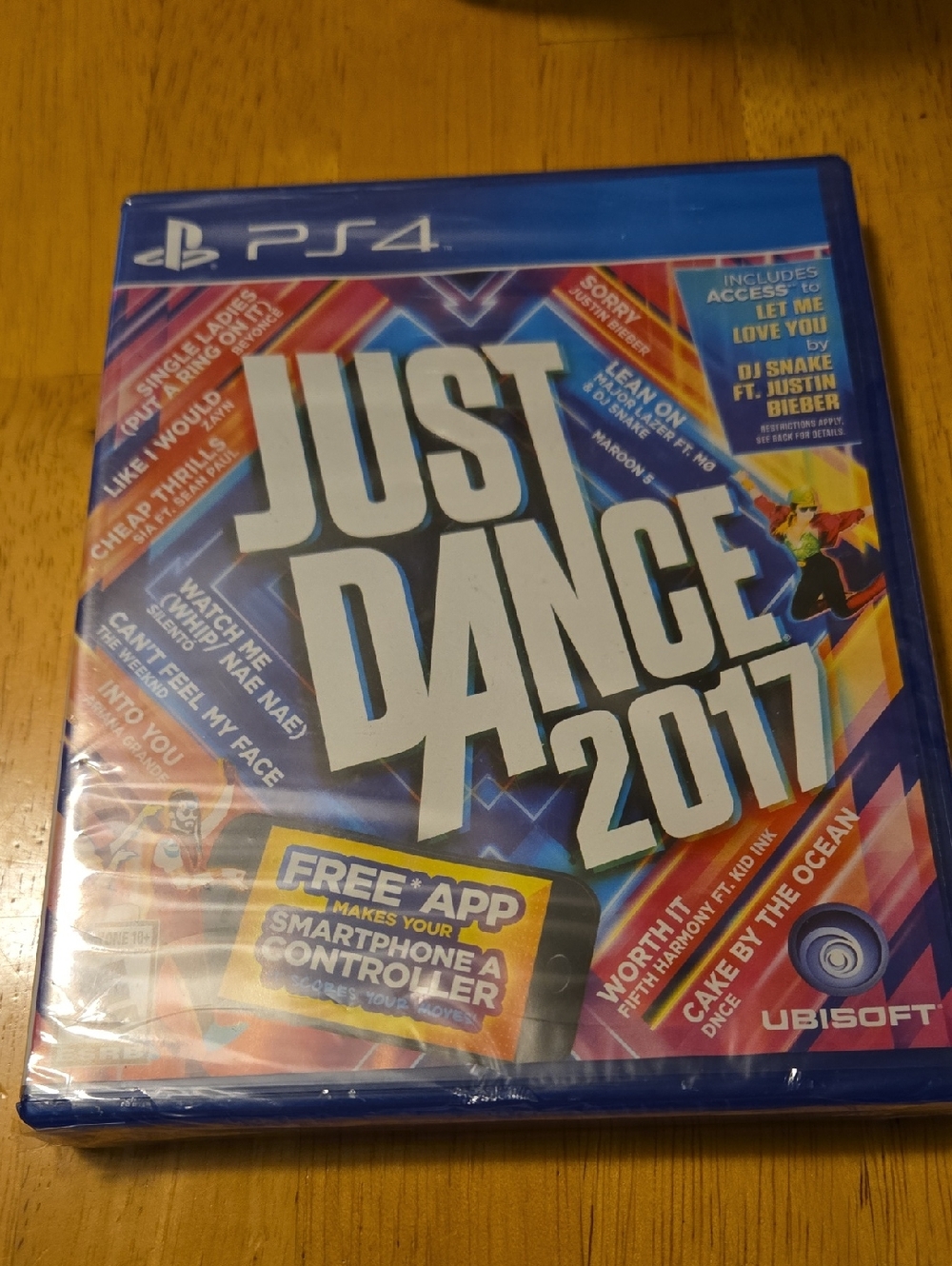 Just Dance 2017 PS4 Game - Blue Case